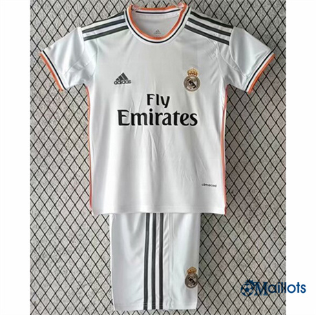 Grossiste Maillot football Rétro Real Madrid Enfant Domicile 1993-14