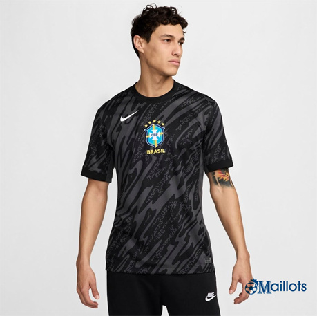 Grossiste Maillot football Brésil Gardien de but 2 Training 2024-2025