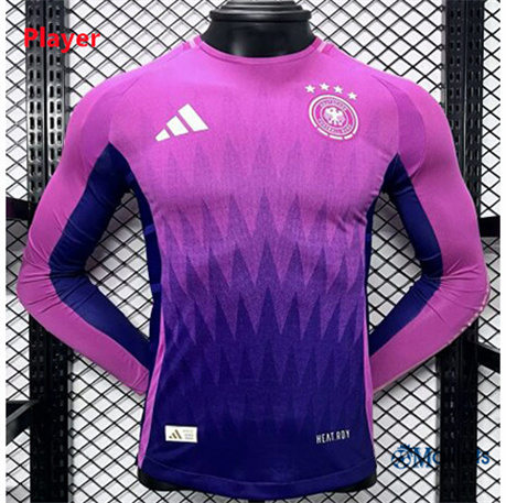 Grossiste Maillot football Allemagne Player Exterieur Manche Longue 2024-2025