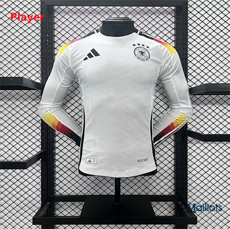 Grossiste Maillot foot Allemagne Player Domicile Manche Longue 2024-2025