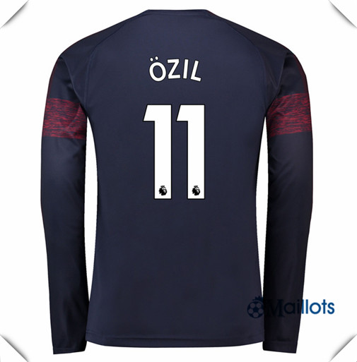 Maillot Arsenal football Extérieur 11 ozil Manche Longue 2018
