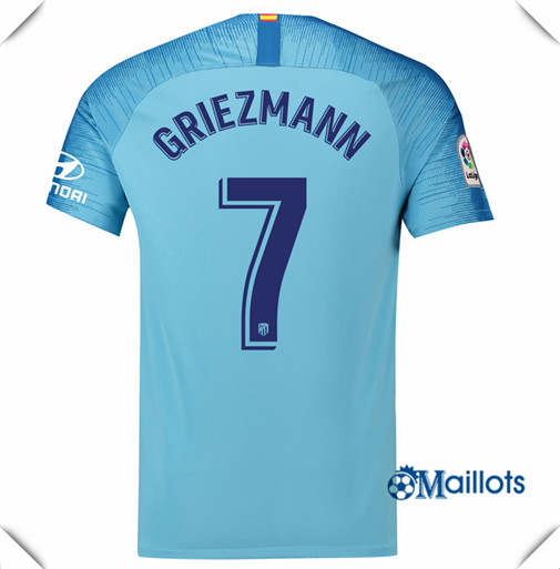Maillot Atletico Madrid football Extérieur 7 Griezmann 2018