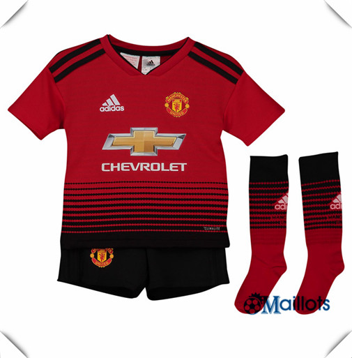 Maillot foot Enfant Manchester United Domicile 2018