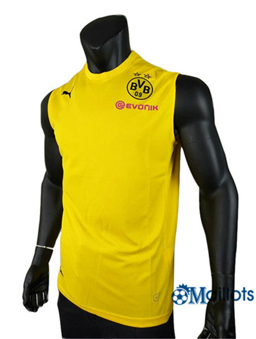 Thaïlande Maillot foot Borussia Dortmund Veste Jaune 2019/2020 pas cher