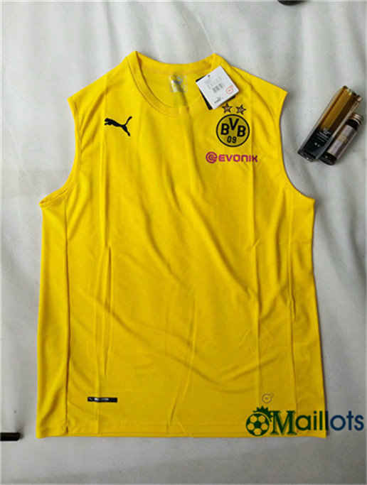 Thaïlande Maillot football Borussia Dortmund Veste Jaune 2019/2020 pas cher