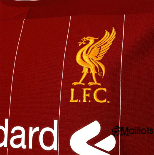 Thaïlande Maillot foot FC Liverpool Domicile Rouge 2019/2020 pas cher