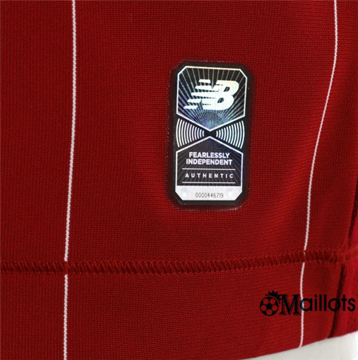 Thaïlande Maillot football FC Liverpool Domicile Rouge 2019/2020 pas cher