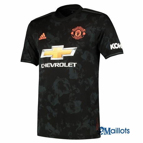 Maillot football Manchester United Third Noir 2019/2020