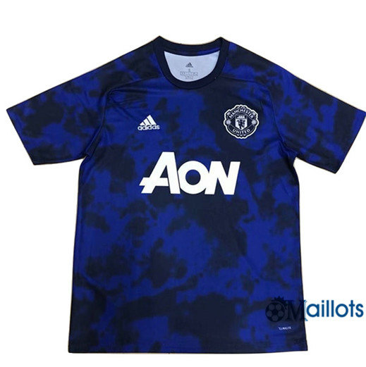 Maillot football Manchester United training Bleu 2019/2020