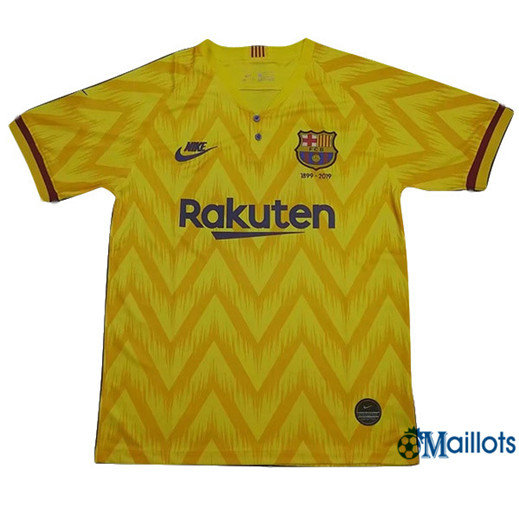 Maillot football FC Barcelone 120th anniversary edition Jaune