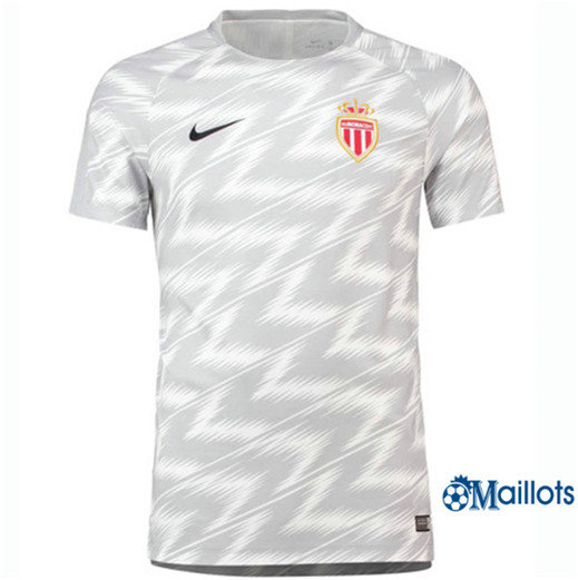 Maillot football AS Monaco Training Pré-Match Blanc 2018/2019