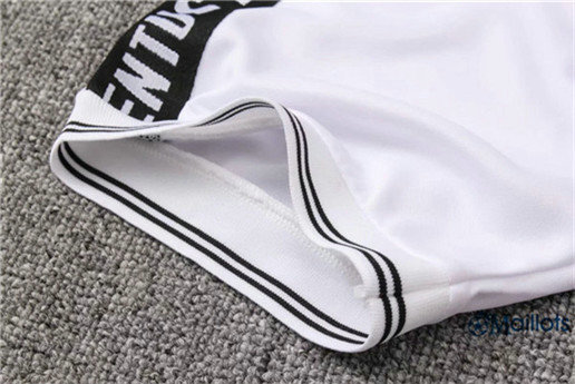 Grossiste Maillot foot Juventus POLO Entraînement Blanc 2019/2020 pas cher