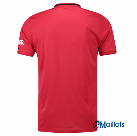 Acheter Grossiste Maillot de foot Manchester United Domicile Rouge 2019 2020 Pas chèr