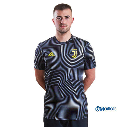 Maillot foot Juventus Entraînement Noir 2019 2020