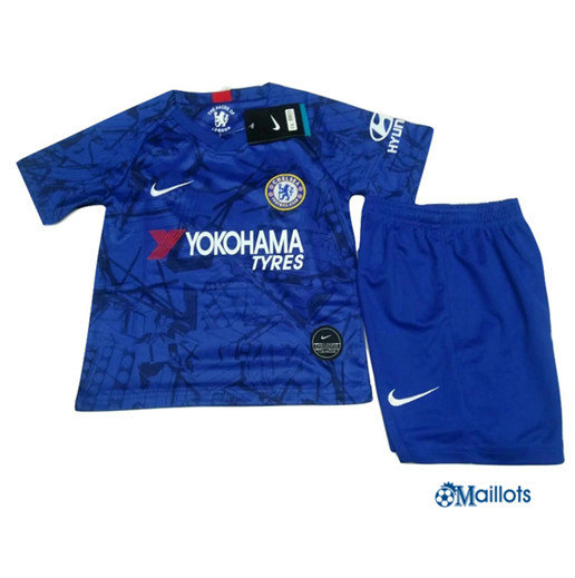 Ensemble Maillot foot Chelsea FC Enfant Domicile Bleu 2019 2020