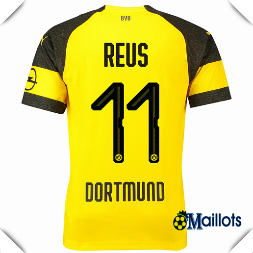 Maillot foot BVB Domicile 11 Reus 2018