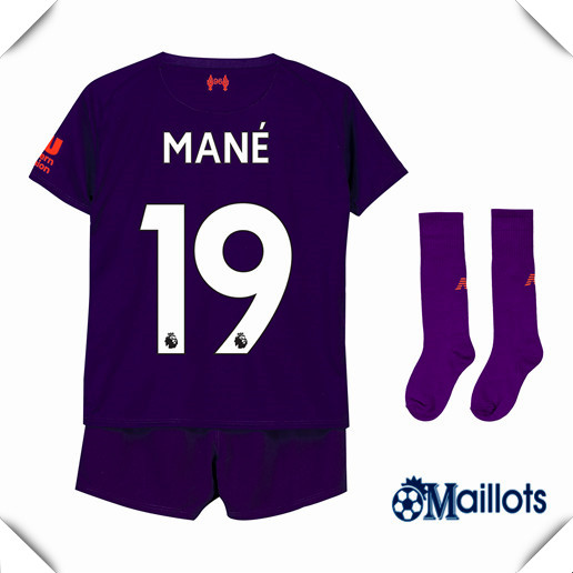 Maillot foot Liverpool Enfant Extérieur 10 Mané 2018