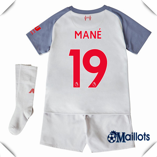 Maillot foot Liverpool Enfant Third 10 Mané 2018