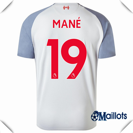 Maillot foot Liverpool Third 10 Mané 2018