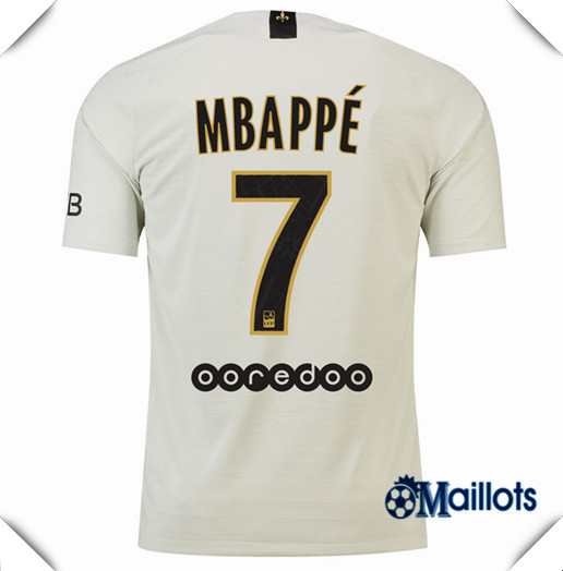 Maillot foot PSG Extérieur 7 Mbappé 2018