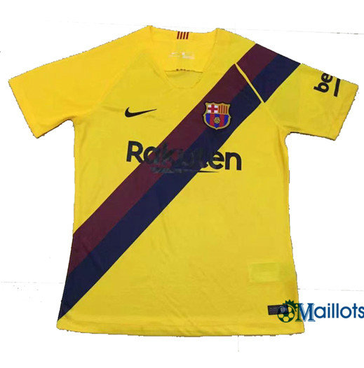 Maillot football Barcelone Jaune 2019