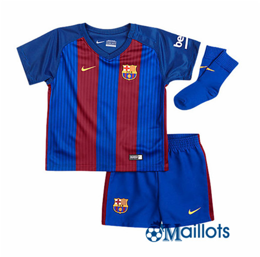 Ensemble foot FC Barcelone Enfant Domicile 2016 2017