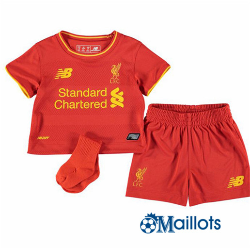 Ensemble foot Liverpool Enfant Domicile 2016 2017