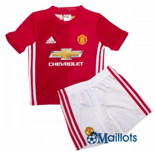 Ensemble foot Manchester United Enfant Domicile 2016 2017