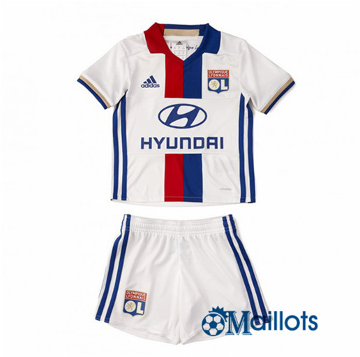 Ensemble foot Olympique Lyonnais Enfant Domicile 2016 2017