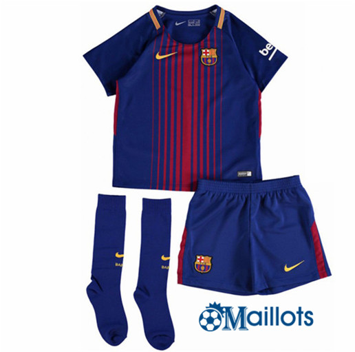 Ensemble foot FC Barcelone Enfant Domicile 2017 2018