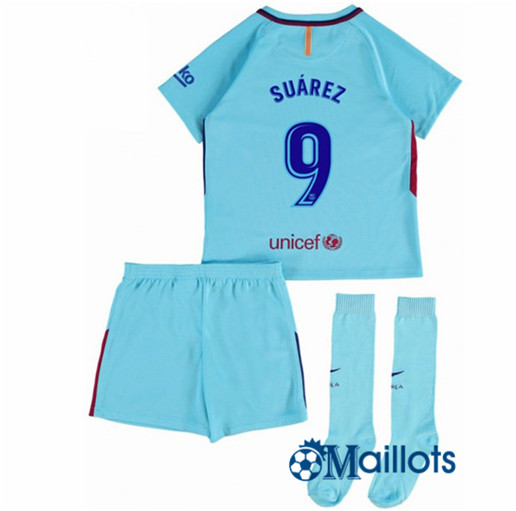 Ensemble foot FC Barcelone Enfant Exterieur SUAREZ 2017 2018