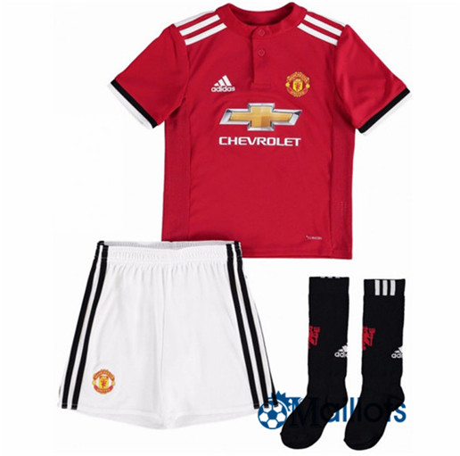 Ensemble foot Manchester United Enfant Domicile 2017 2018