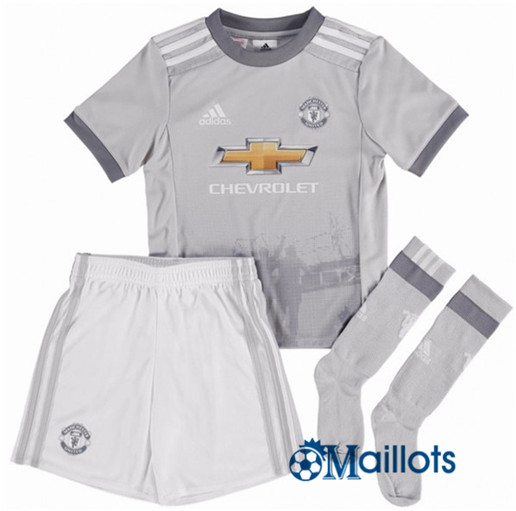 Ensemble foot Manchester United Enfant Third 2017 2018