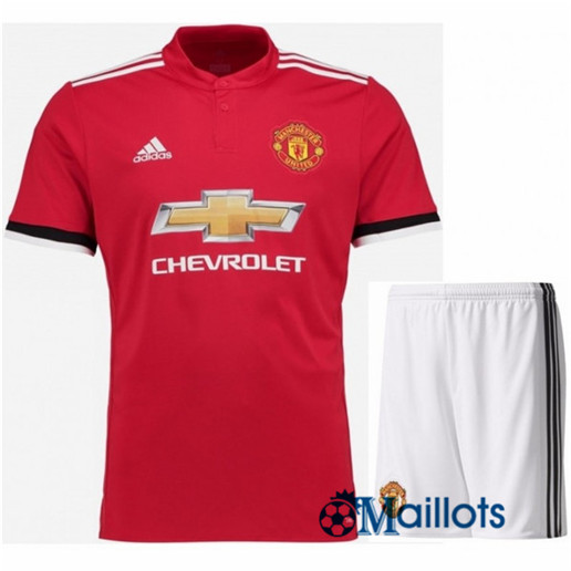 Ensemble foot Manchester United Junior Domicile 2017 2018