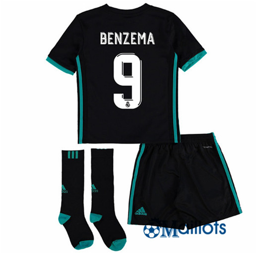 Ensemble foot Real Madrid Enfant Exterieur Benzema 9 2017 2018