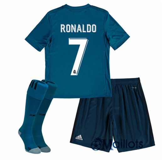 Ensemble foot Real Madrid Enfant Third Ronaldo 2017 2018