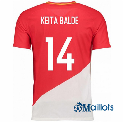 Maillot AS Monaco Domicile KEITA BALDE 2017 2018