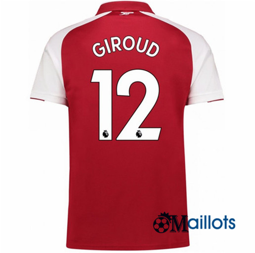 Maillot Arsenal Domicile GIROUD 2017 2018