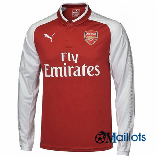 Maillot Arsenal Domicile Manches Longues 2017 2018