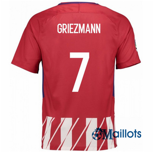 Maillot Atletico Madrid Domicile GRIEZMANN 2017 2018