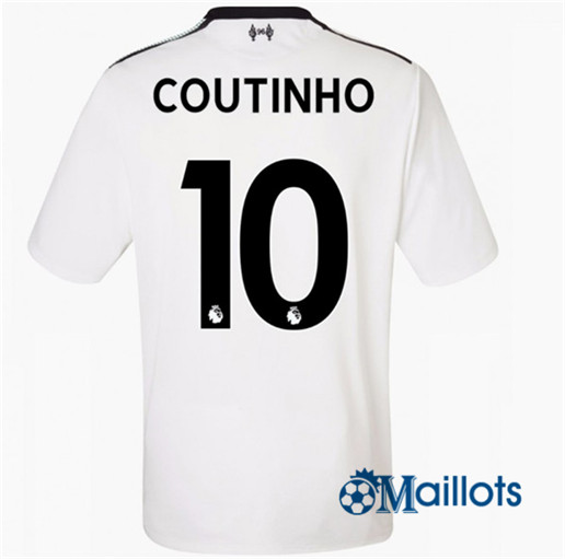 Maillot Liverpool Exterieur COUTINHO 2017 2018