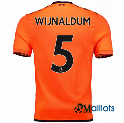 Maillot Liverpool Third WIJNALDUM 2017 2018
