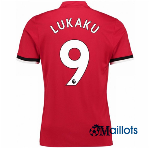 Maillot Manchester United Domicile LUKAKU 2017 2018