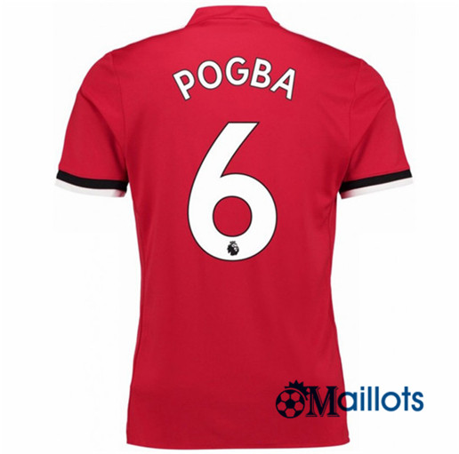 Maillot Manchester United Domicile POGBA 2017 2018