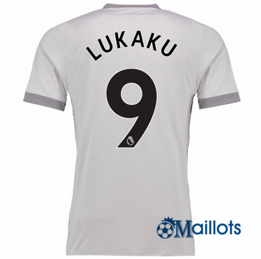 Maillot Manchester United Third LUKAKU 2017 2018