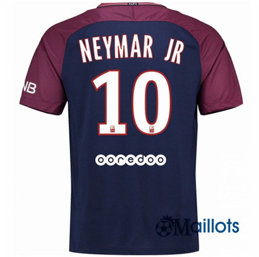 Maillot PSG Domicile Neymar JR 10 2017 2018