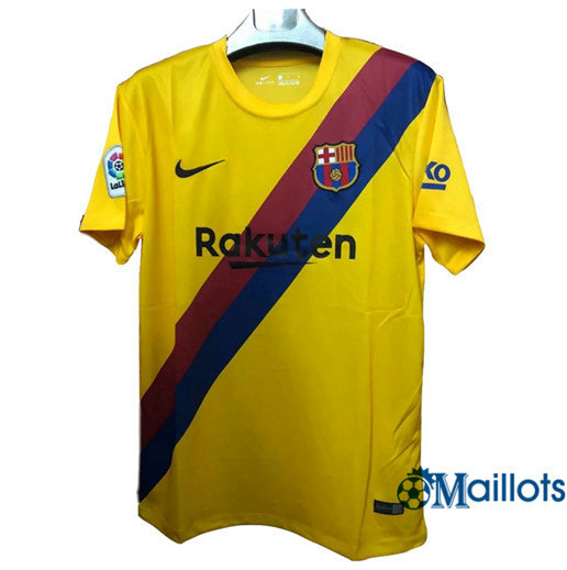 Maillot football Barcelone Jaune 2019 2020 Fans