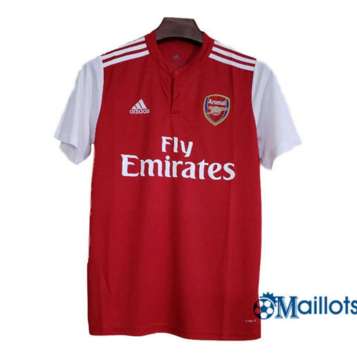 Maillot football Arsenal Domicile Rouge 2019 2020