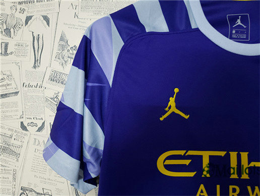 Maillot Manchester City Jordan Bleu 2019 2020