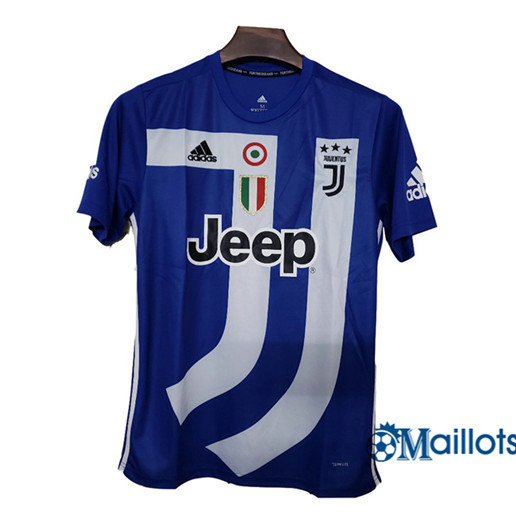 Maillot football Juventus Commémoratif J Bleu 2018-2019